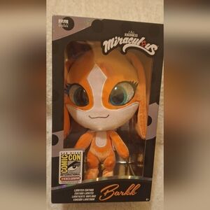 Orange Plush Toy with Big Eyes